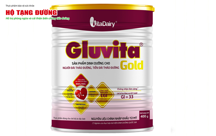 Gluvita Gold 400g được nhiều người Việt lựa chọn vì mức giá phải chăng